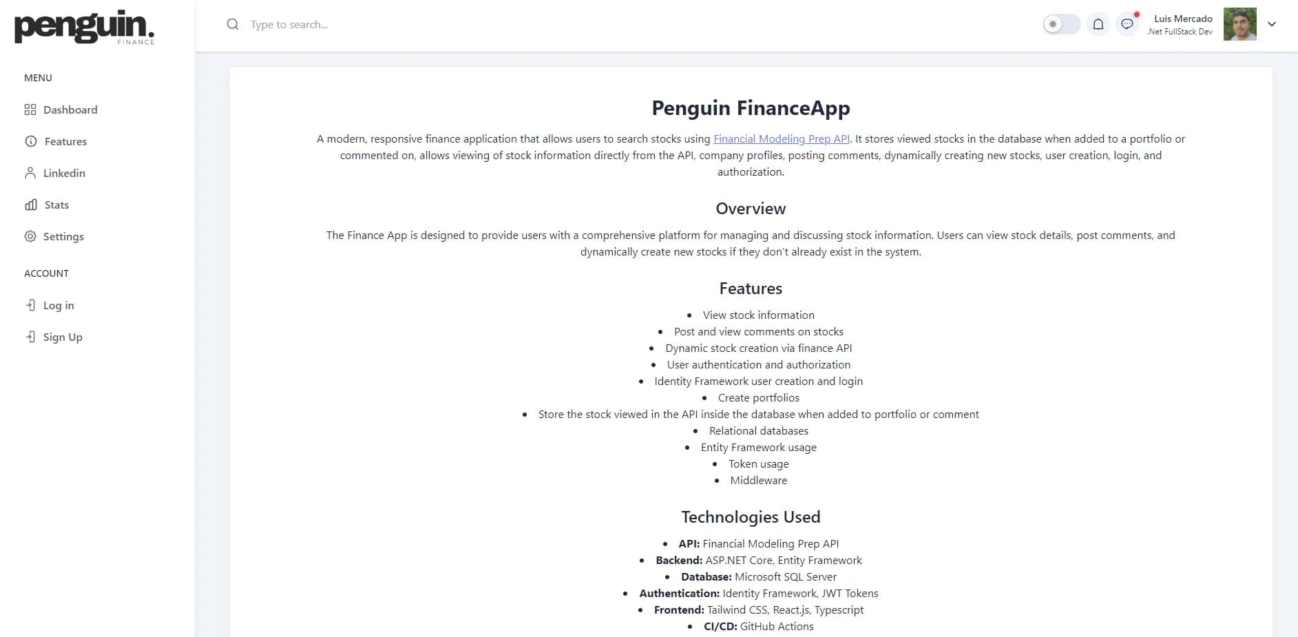 Finance App 2